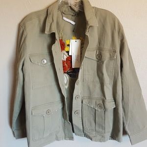 Paparazzi floral embroidered jacket